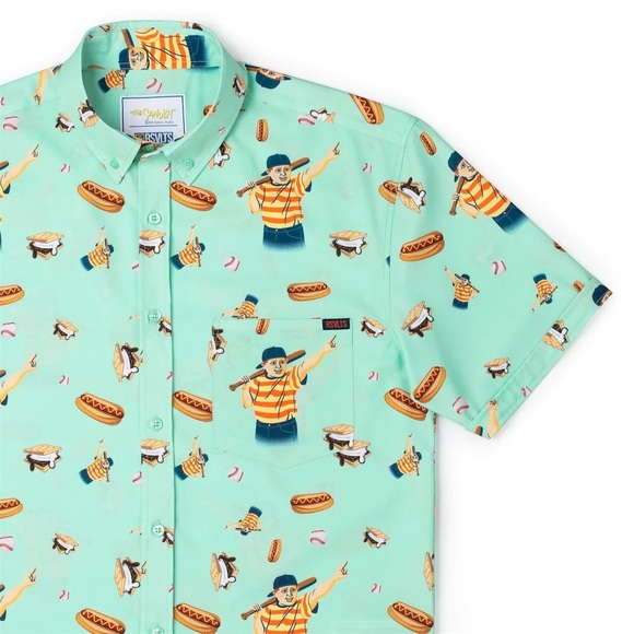 RSVLTS The Sandlot The Great Hambino Kunuflex Short Sleeve Shirt - Picture 2 of 9